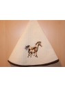 TORCHON ROND CHEVAL