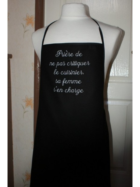 Tablier de cuisine humour femme quarantaine