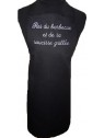 TABLIER NOIR HUMORISTIQUE 017