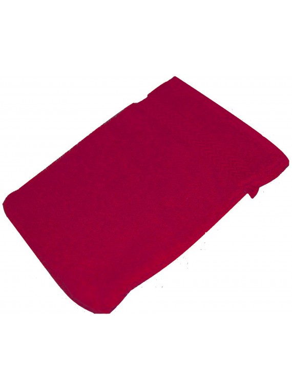 gant de toilette fuchsia