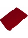 gant de toilette rouge rubis