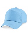 casquette uni bleu ciel scratch