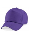 casquette uni pourpre scratch