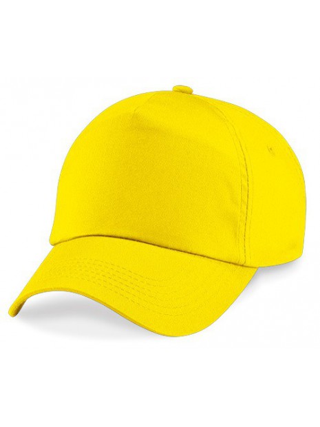 casquette uni jaune scratch