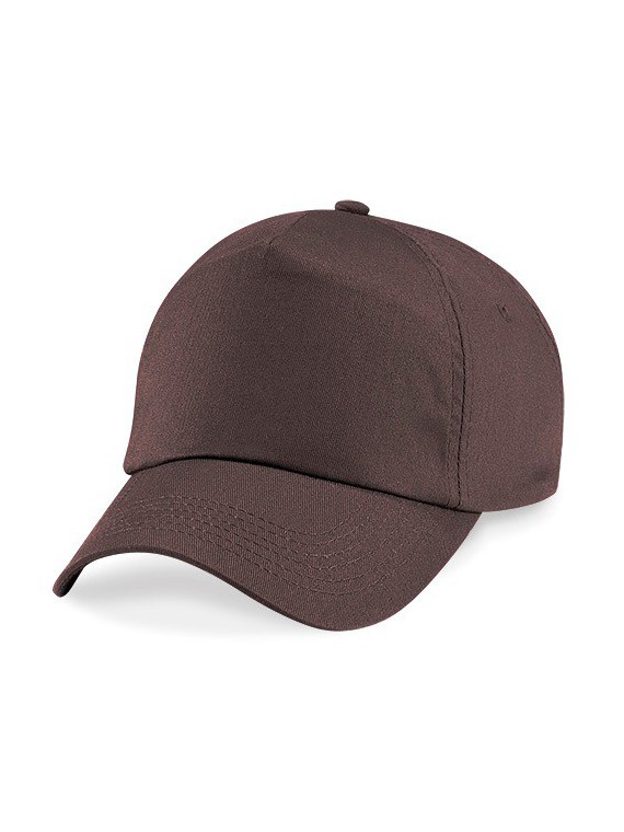 casquette uni chocolat scratch