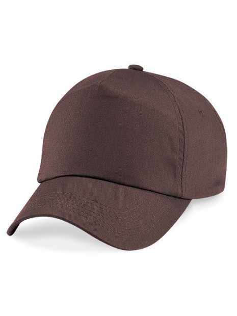 casquette uni chocolat scratch