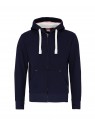 sweat zippé COTTONRIDGE bleu marine