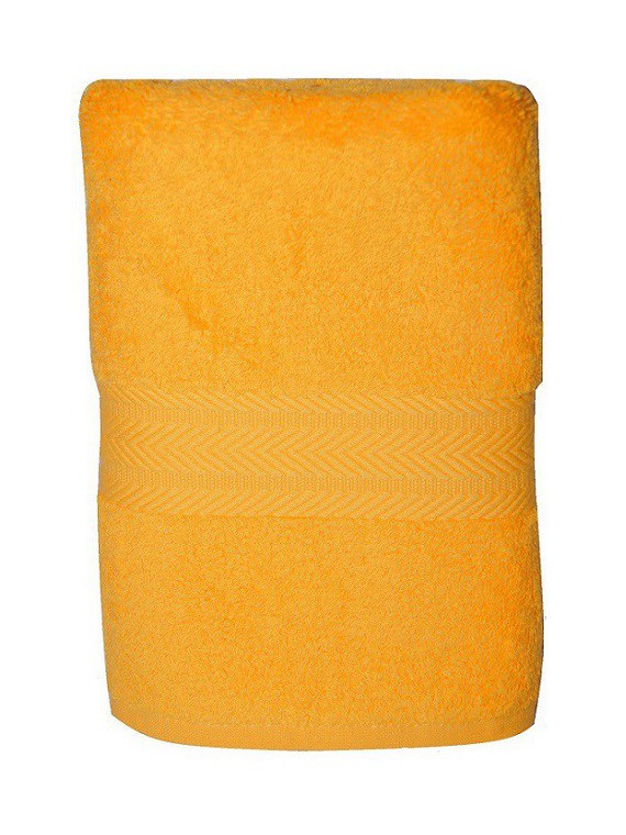 serviette jaune bouton d'or 50x100 cm