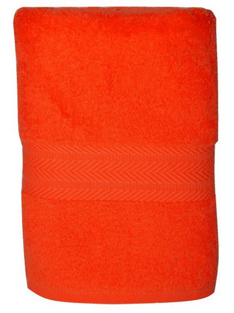 serviette orange 50x100 cm