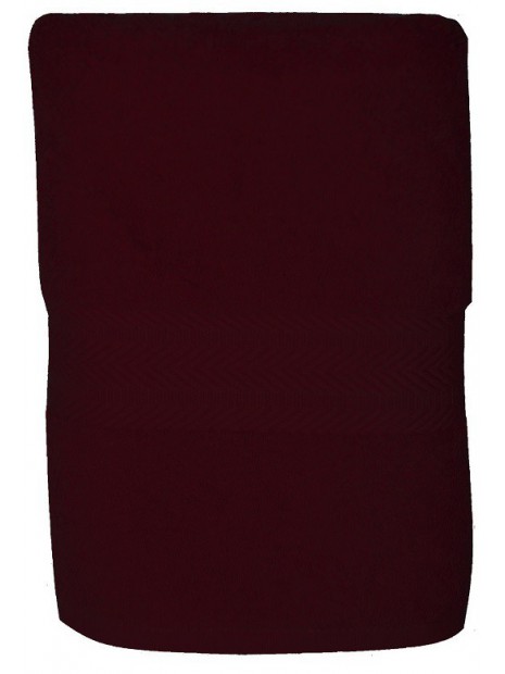 serviette bordeaux 50x100 cm