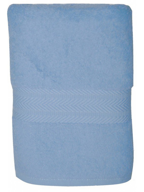 serviette bleu ciel 50x100 cm