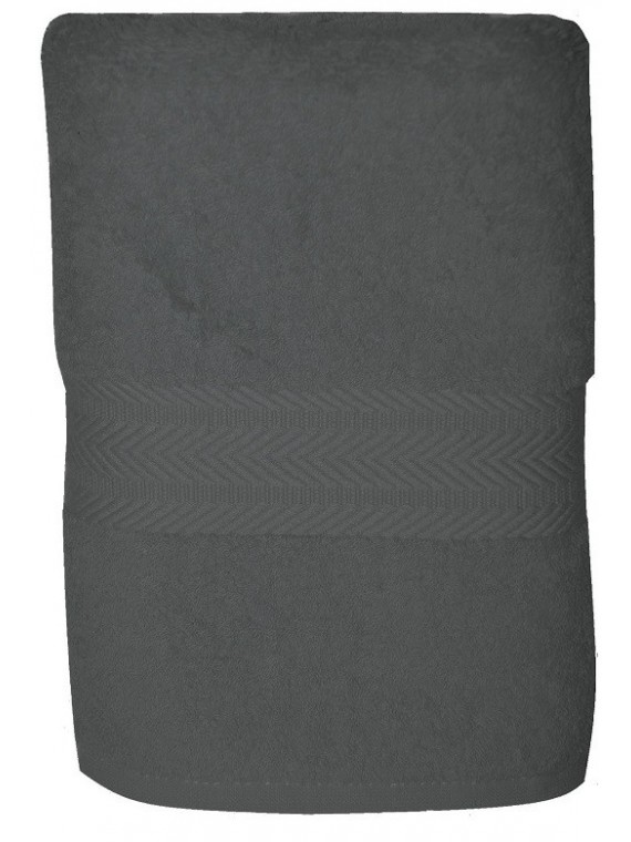 serviette grise 50x100 cm