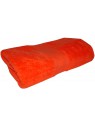 drap de bain orange 70x140 cm