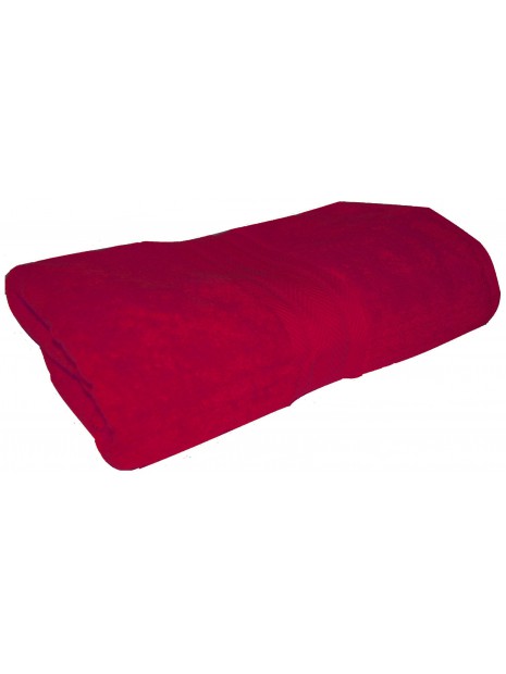 drap de bain fuchsia 70x140 cm