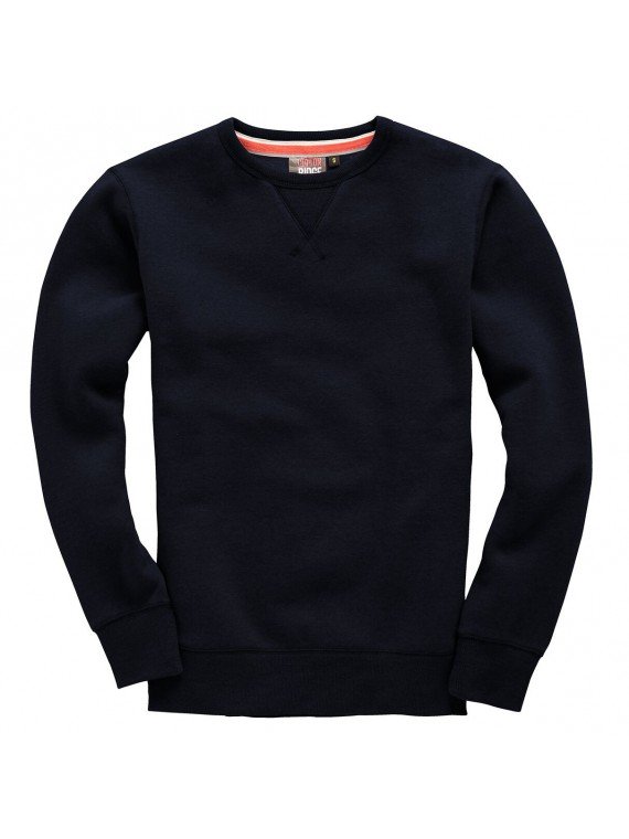 sweat col rond CR - Bleu marine
