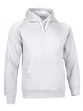 sweat à capuche STREET blanc