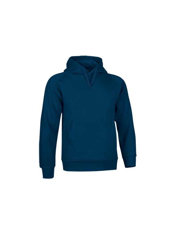 sweat à capuche STREET bleu marine