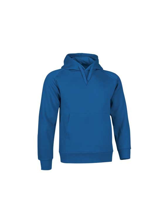 sweat à capuche STREET bleu royal