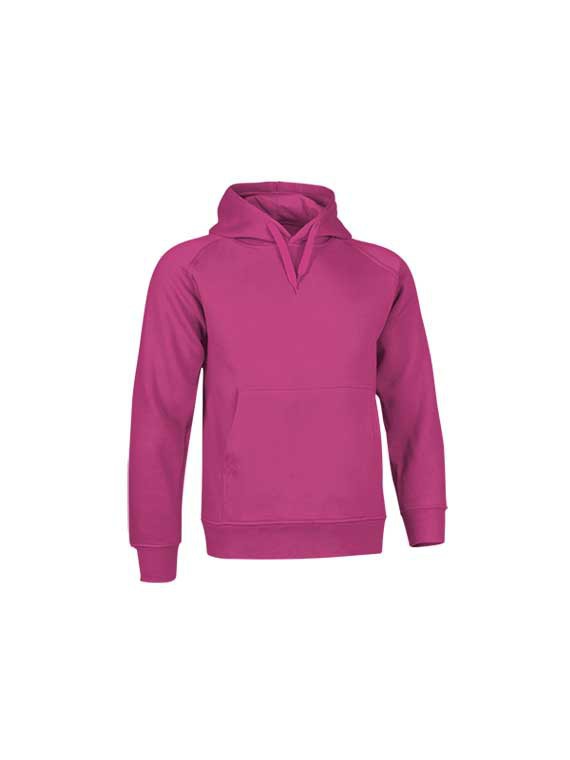 sweat à capuche STREET fushia