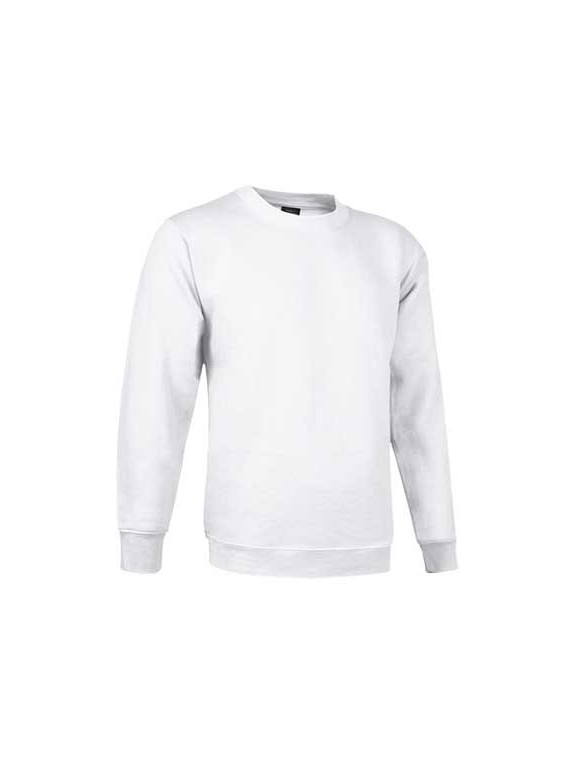 sweat col rond PRIMO blanc