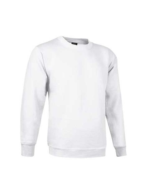 sweat col rond PRIMO blanc