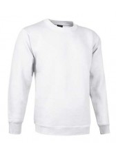 sweat col rond PRIMO blanc