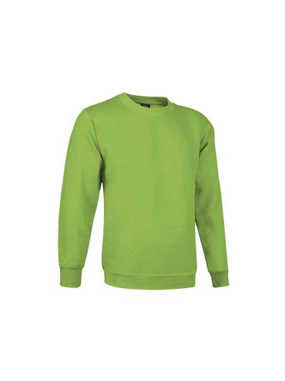 sweat col rond LILLE vert pomme
