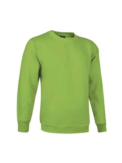 sweat col rond LILLE vert pomme