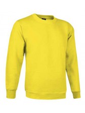sweat col rond PRIMO jaune