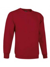sweat col rond PRIMO rouge