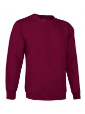 sweat col rond PRIMO bordeaux