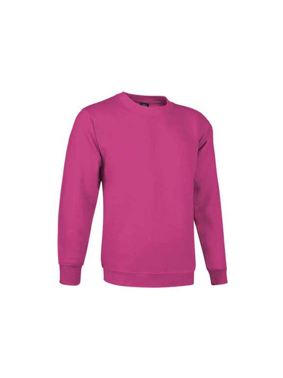 sweat col rond PRIMO fushia