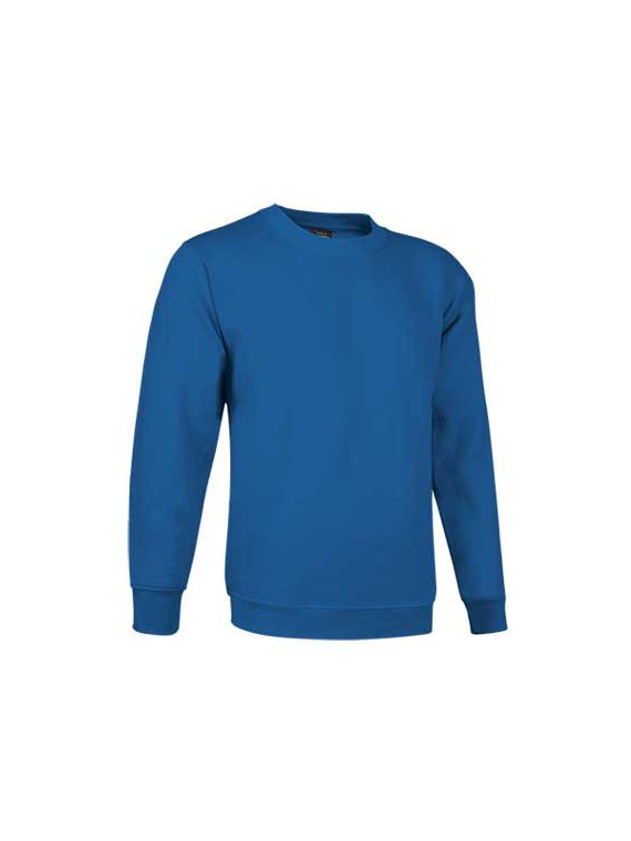 sweat col rond PRIMO bleu royal