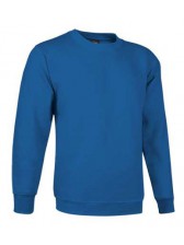 sweat col rond PRIMO bleu royal