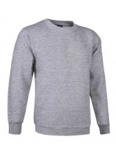 sweat col rond PRIMO gris chiné