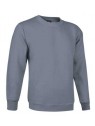 sweat col rond PRIMO gris plomb