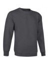 sweat col rond PRIMO gris charbon