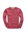 sweat col rond CR - Bordeaux mélange