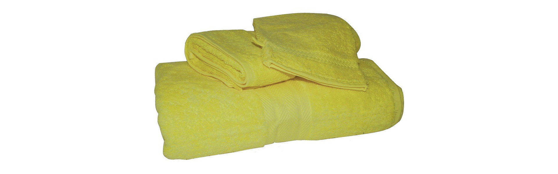 ensemble bain jaune pale